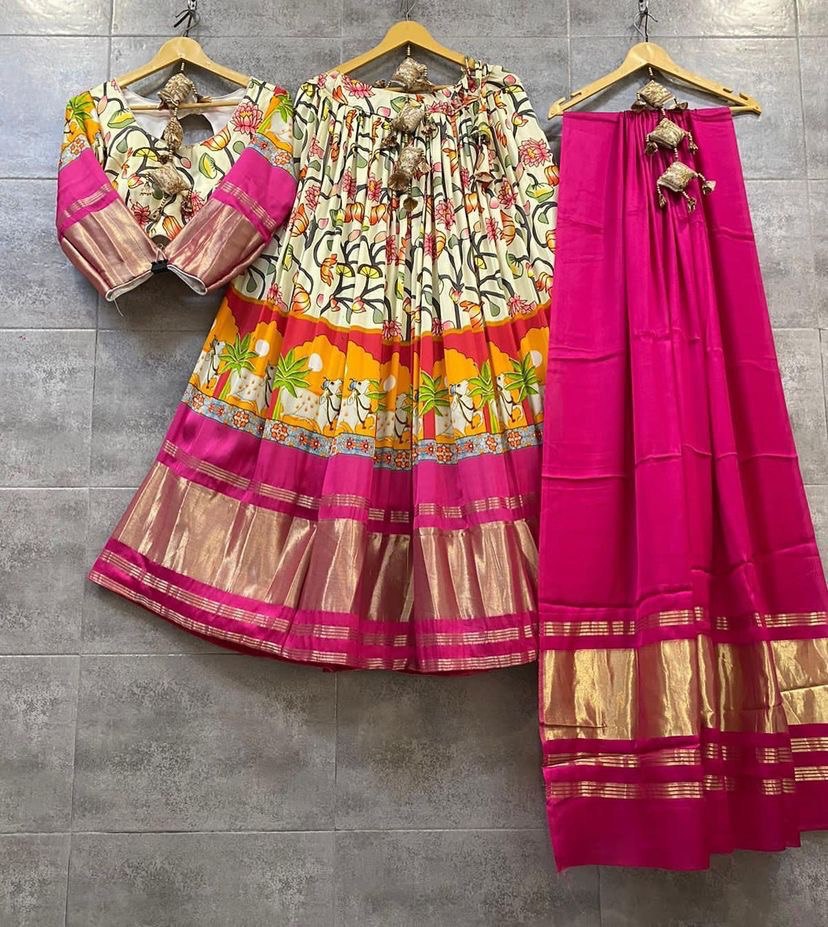 Traditional Wear Digital Print Designer Heavy Lehenga Choli Set